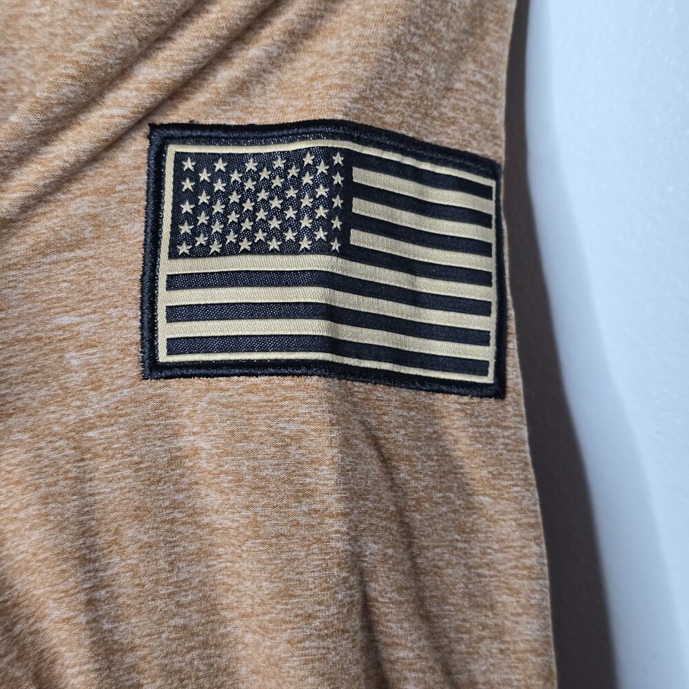 FSU Seminoles Women Shirt Medium Military Operation Hat Trick USA Flag Colosseum - Picture 10 of 13